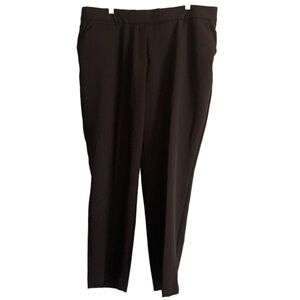 Investments Brown Plus Size Stretch Pants